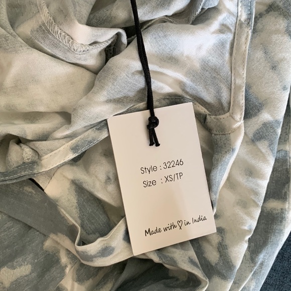 Nwt japna tie dye jumpsuit size xs boho beach vibes - Picture 2 of 5